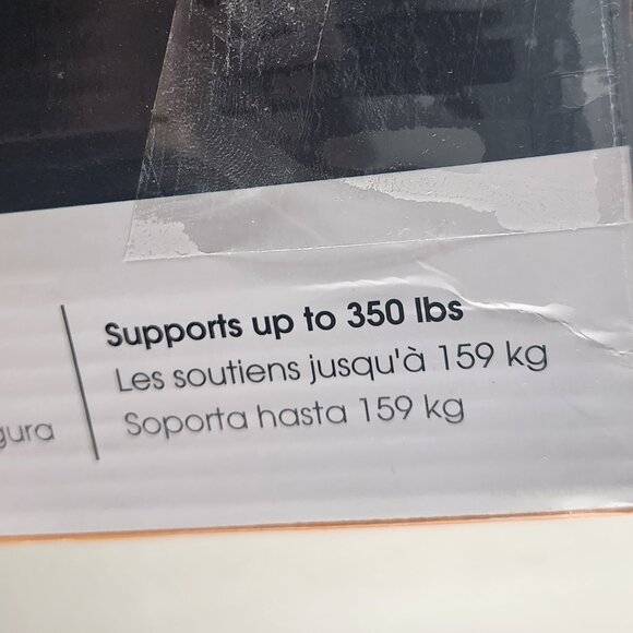 Guardian Aluminum Frame Height Adj Bath Bench w/Back and Arms Holds up to 350lbs - Picture 9 of 16